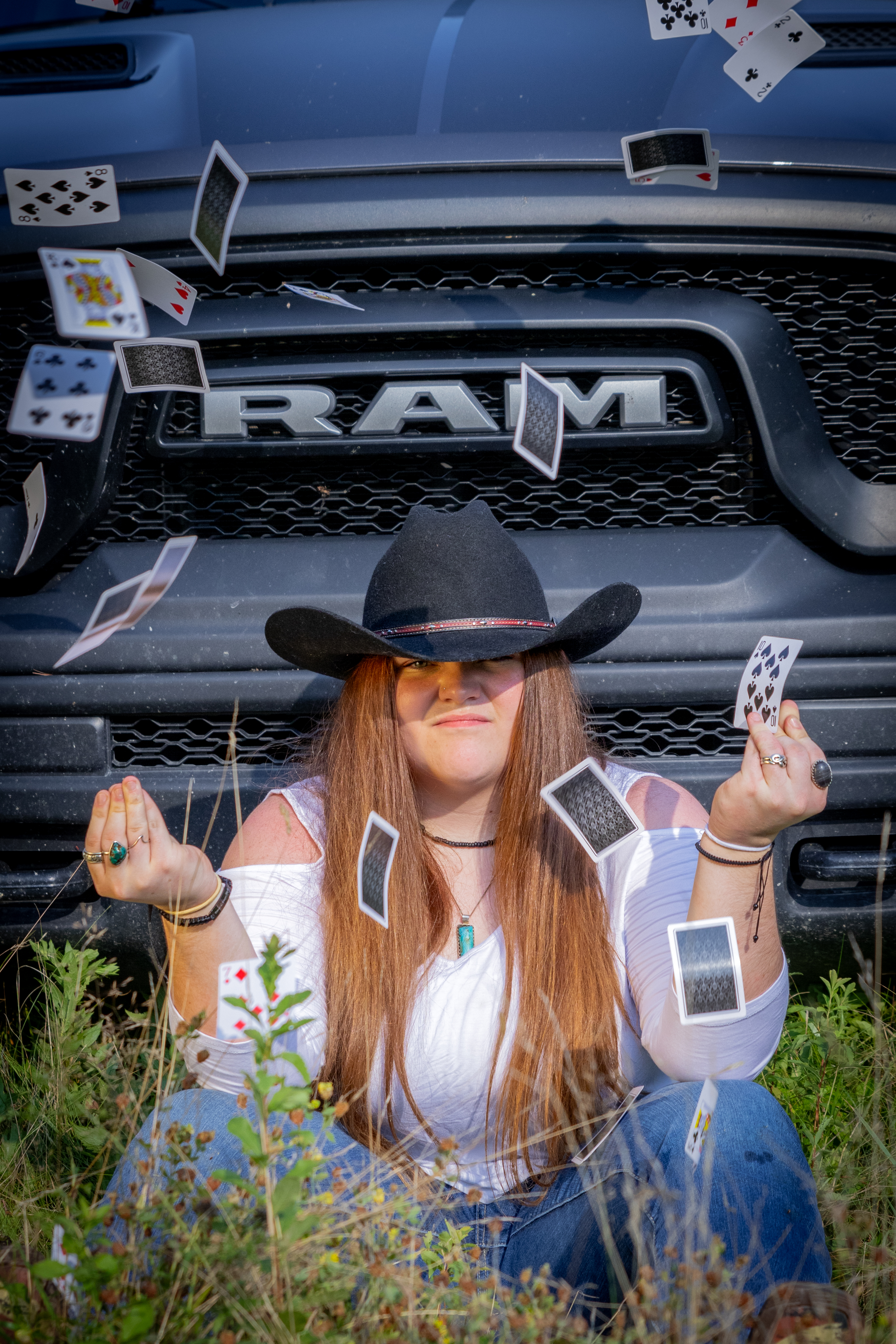 Senior Playing Cards Truck